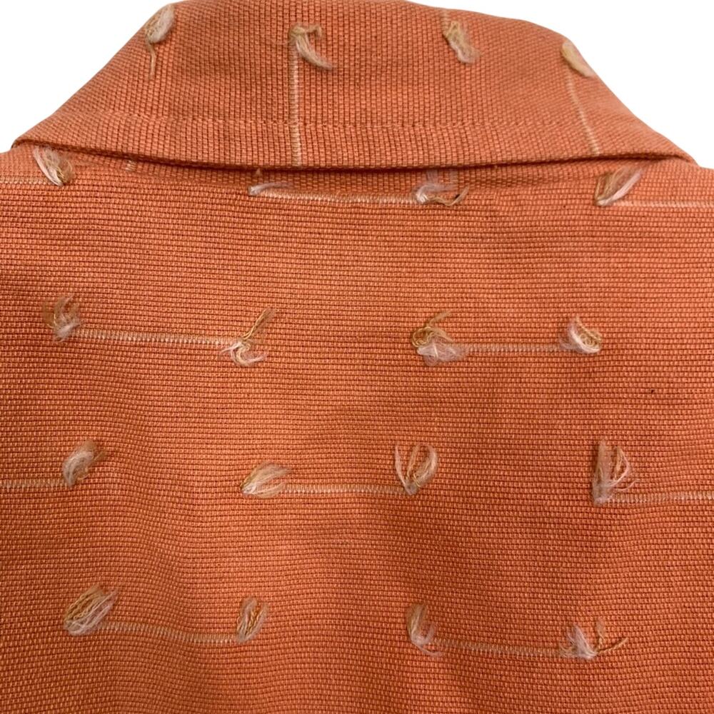 INDIGO MOON Embroidered Lined Blazer Jacket sz S - Picture 14 of 16